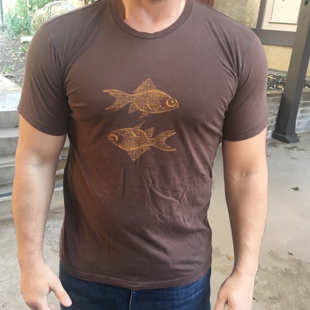 Tshirt with fish